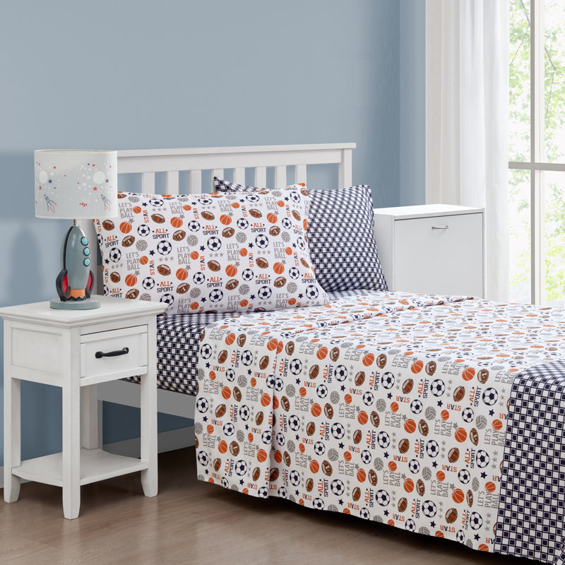 Play Ball Multi Sheet Set, Twin Sheet Set + 2 Additional pieces
