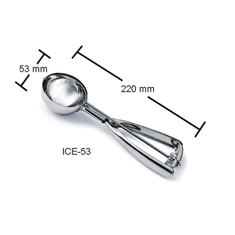 Cuisinox Stainless Steel Ice Cream Scoop, 2.09"