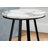 Accent Table, Side, Round, End, Nightstand, Lamp, Marble Look Laminate, Black Metal-885470491