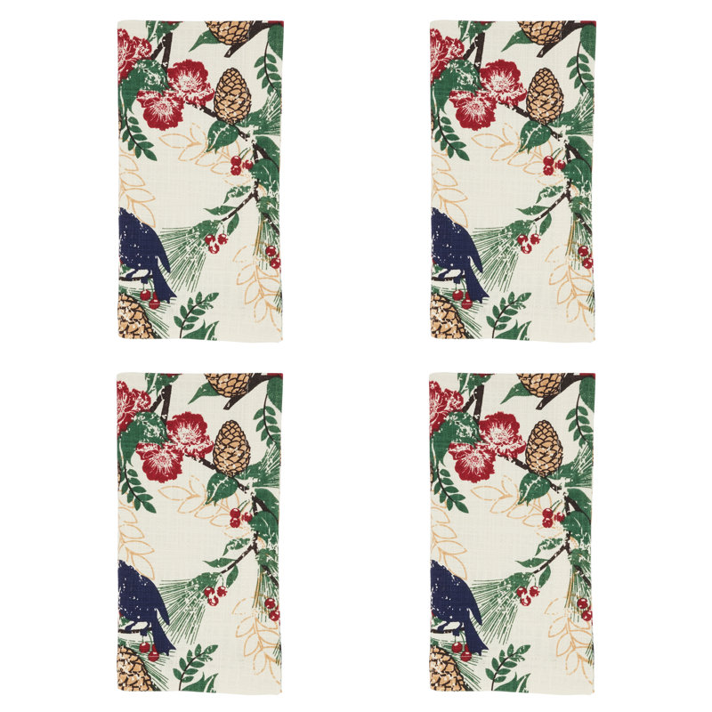 Ensemble de serviettes en coton 4 pièces