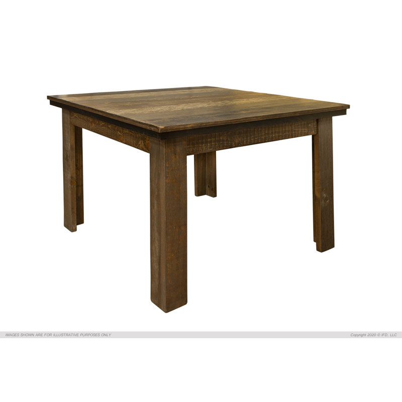 Sabetha Pine Solid Wood Dining Table