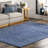 Mahita Moroccan Power Loom Performance Blue Rug-906120770