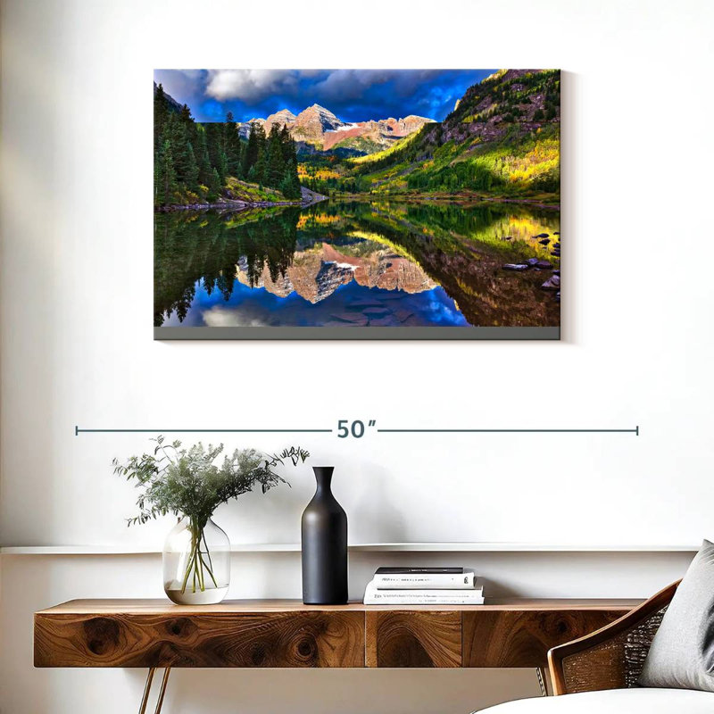 Alvord Spectacular Maroon Bells, 24" H x 36" W