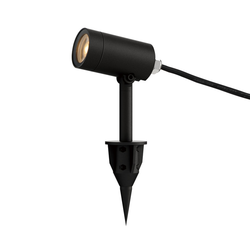 Alumilux Landscape-Outdoor Pathway Light, Black, 8.25" H x 1.5" W x 1.5" D