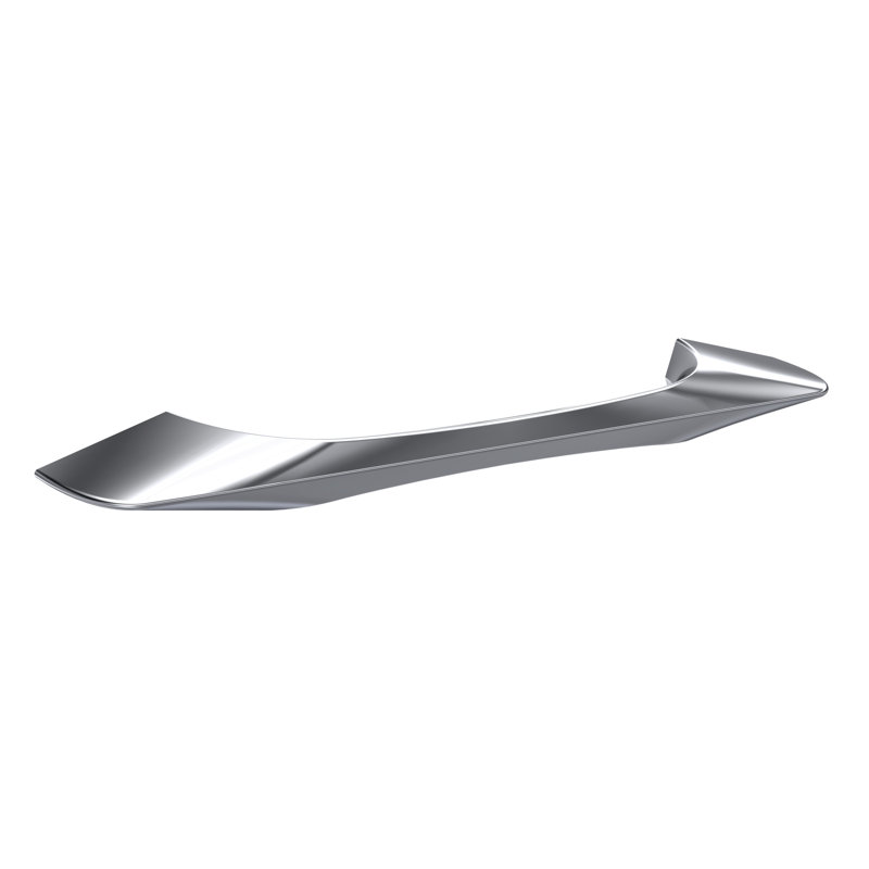D Shaped 16cm Centre Bar Handle, Chrome