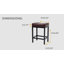 Tabouret de comptoir 24,21 po Michille-1367283690-1397258607