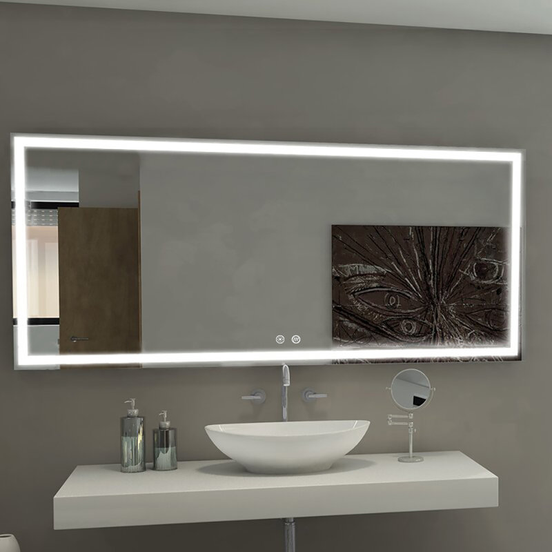Miroir de salle de bain Clybourn, 60 po x 36 po