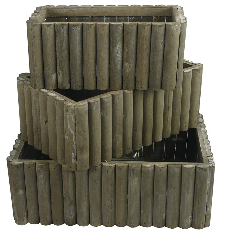 Wilfred Handmade Wood Planter Box