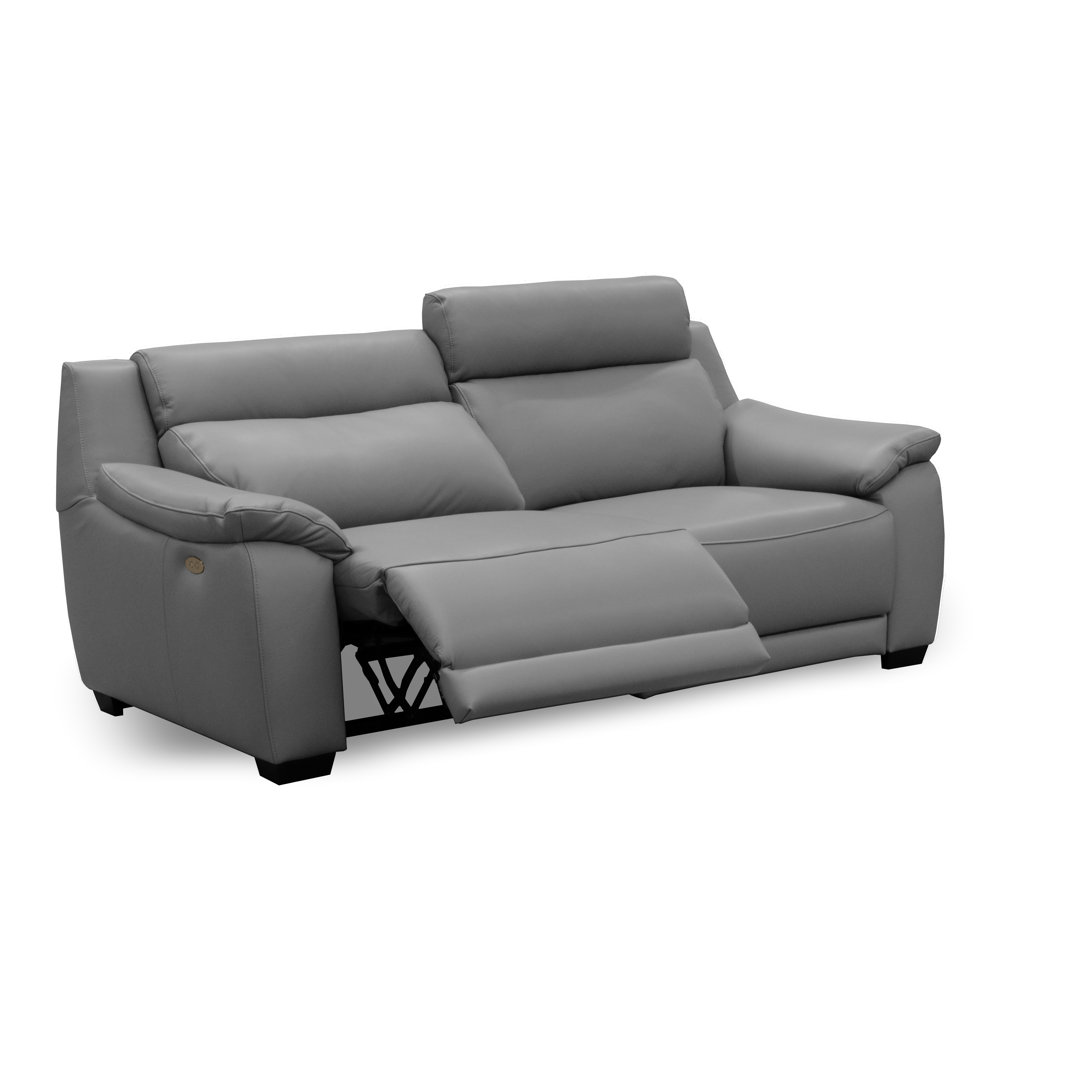 Sofa Latrale aus Echtleder