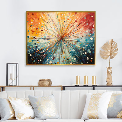 " Mid Century Sunburst Serenade I "