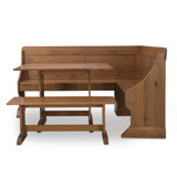 Midwest Solid Pine Corner Nook