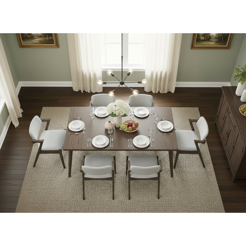 6-Person  Dining Table Set