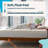 Linenspa® 12” Cooling Gel Memory Foam Mattress with Green Tea Infusion, Plush Feel, Twin XL-50981464-50981541