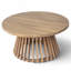 Table basse de patio en bois d'acacia