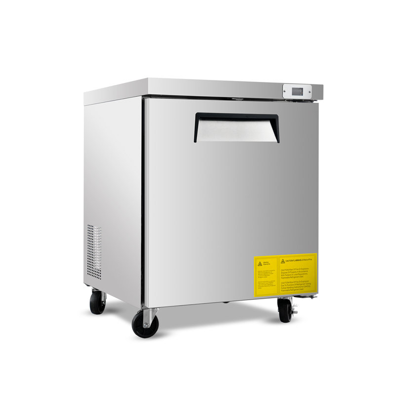 Réfrigérateur commercial sous le comptoir 29 pouces 8 pieds cubes 1 porte