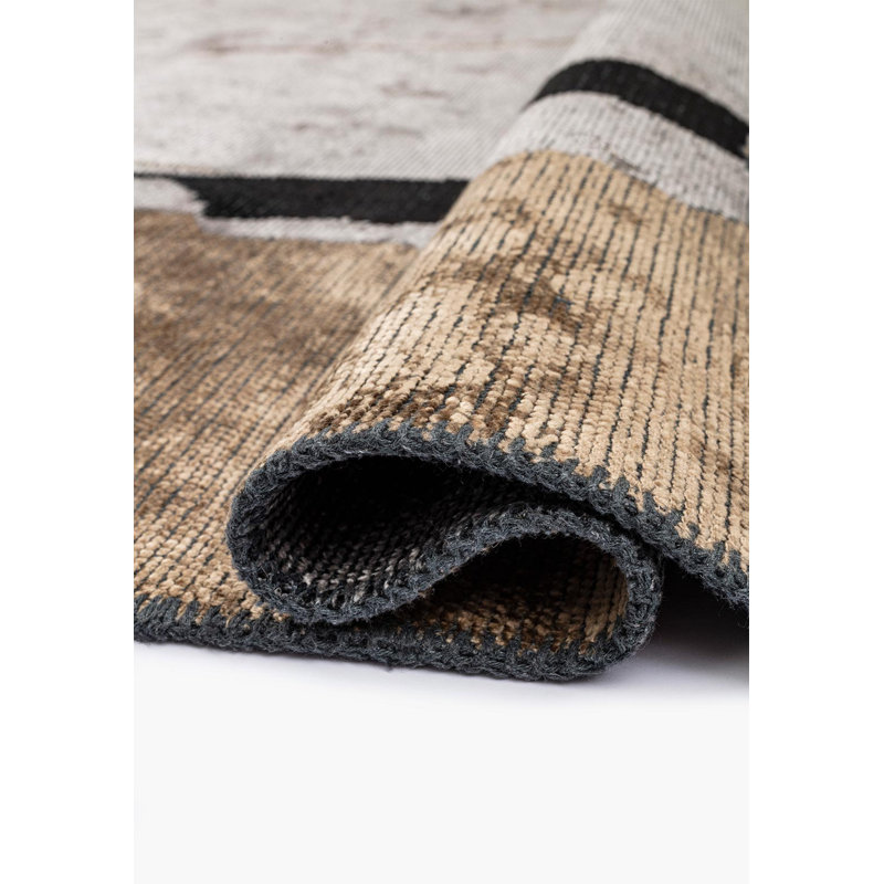 Rapture Abstract Area Rug, Rectangle 6'7" x 9'10"