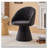 Chenille Fabric Swivel Accent Armchair-1220448372