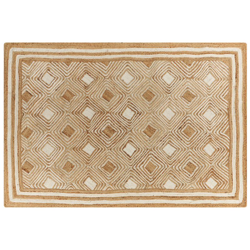 Brueck Geometric Hand Woven Area Rug, Rectangle 160 x 230cm