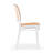 Balto Basma White Outdoor Dining 2 Seats Set