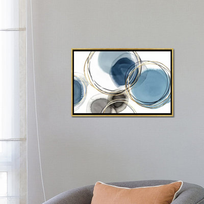 «Infinity Indigo II» par Isabelle Z - reproduction d'art