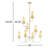 Walling 8 - Light Dimmable Empire Chandelier-28222810