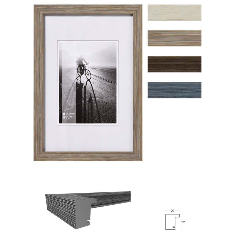Picture Frame, 33.5 x 43.5cm, Grey