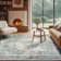 Washable Area Rug Oriental Low Pile Non Slip Vintage Distressed Indoor Carpet