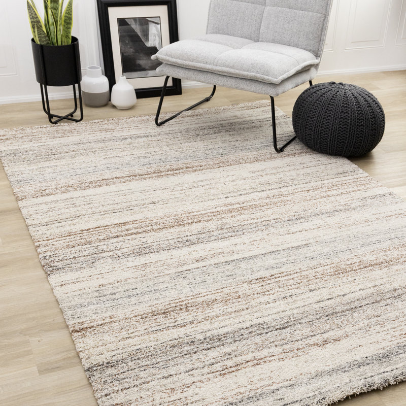 Tapis d'intérieur à poils longs Marrion, Rectangle 5 pi 3 po x 7 pi 7 po