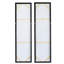 20 "x 71", peintures à l'huile abstraites, 2 pièces, multicolore pour bureau à domicile, salon, 71 ", peintures allongées, vestibule