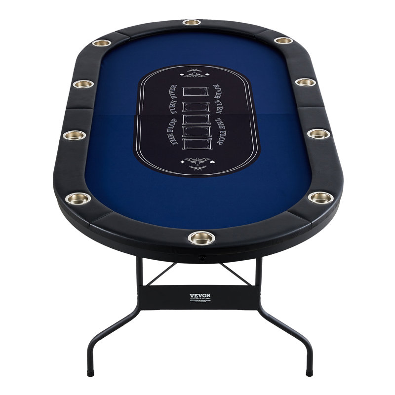 VEVOR 10 Player Foldable Poker Table
