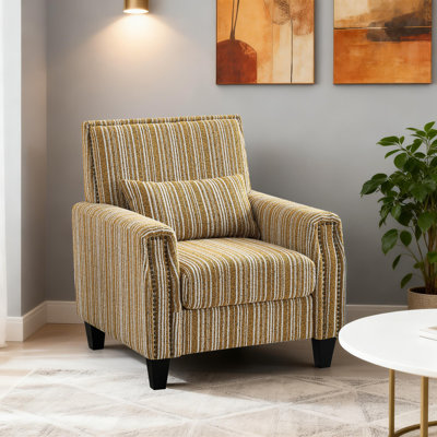 Fauteuil rembourré confortable pour le salon