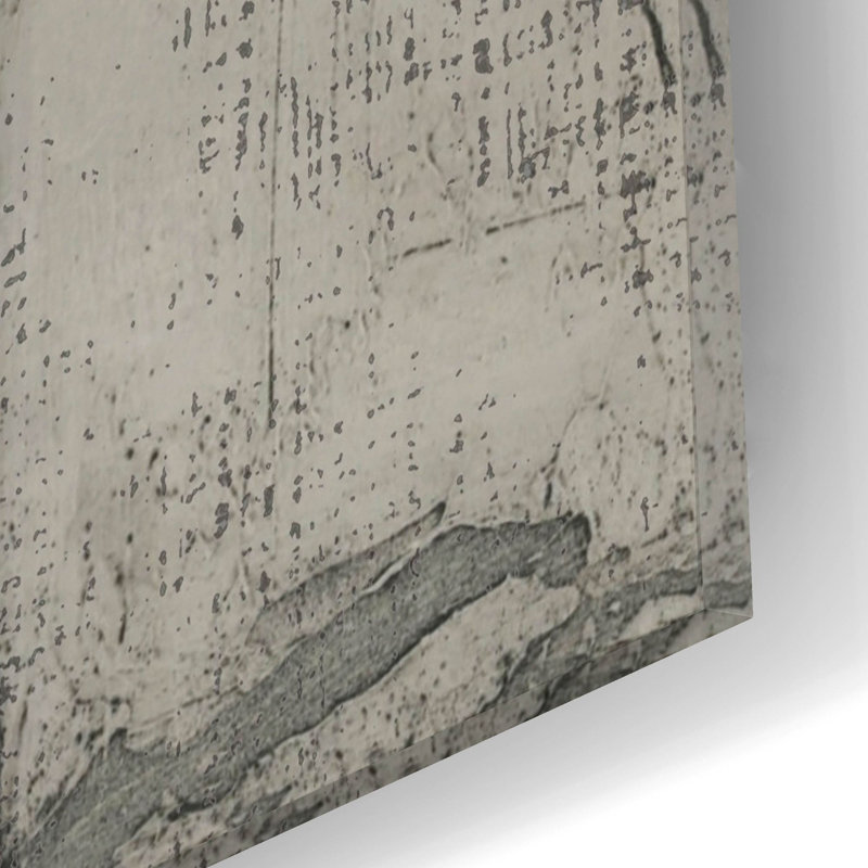 «Stone 7» par Chariklia Zarris, art mural en verre acrylique, 12 po x 12 po