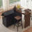 102.3" Kitchen Island With Extendable Dining Table-1071505738