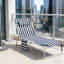 Chaise longue pliante