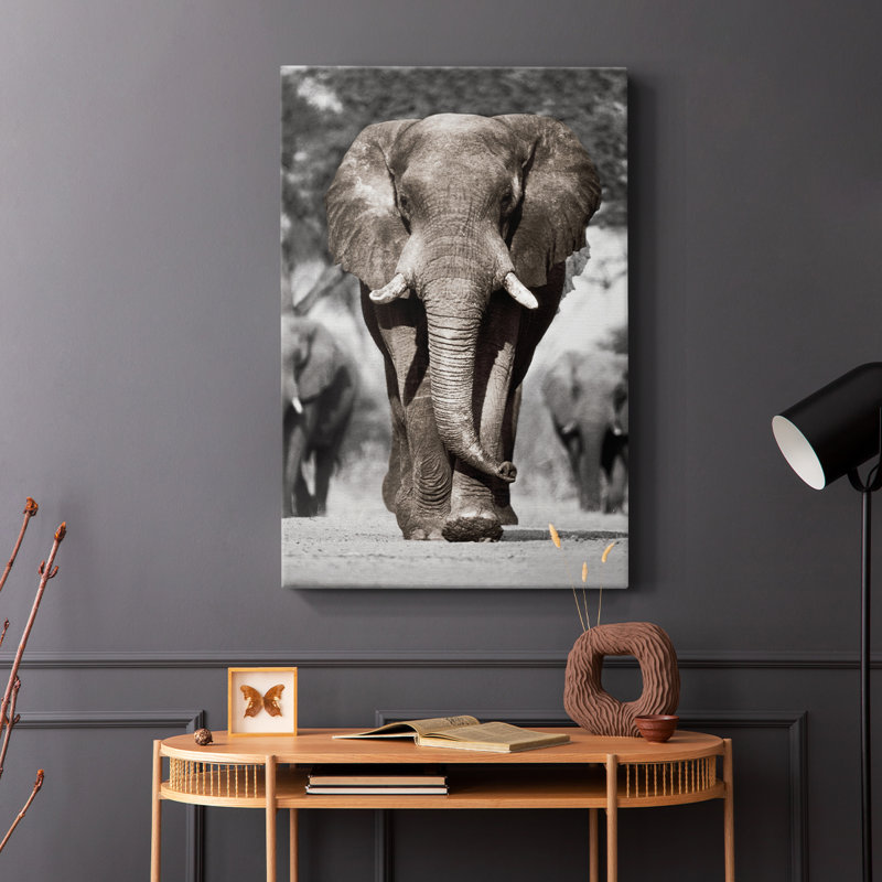 Patriarche du Botswana - Cavas enveloppés de galerie, H 36 po x l 24 po