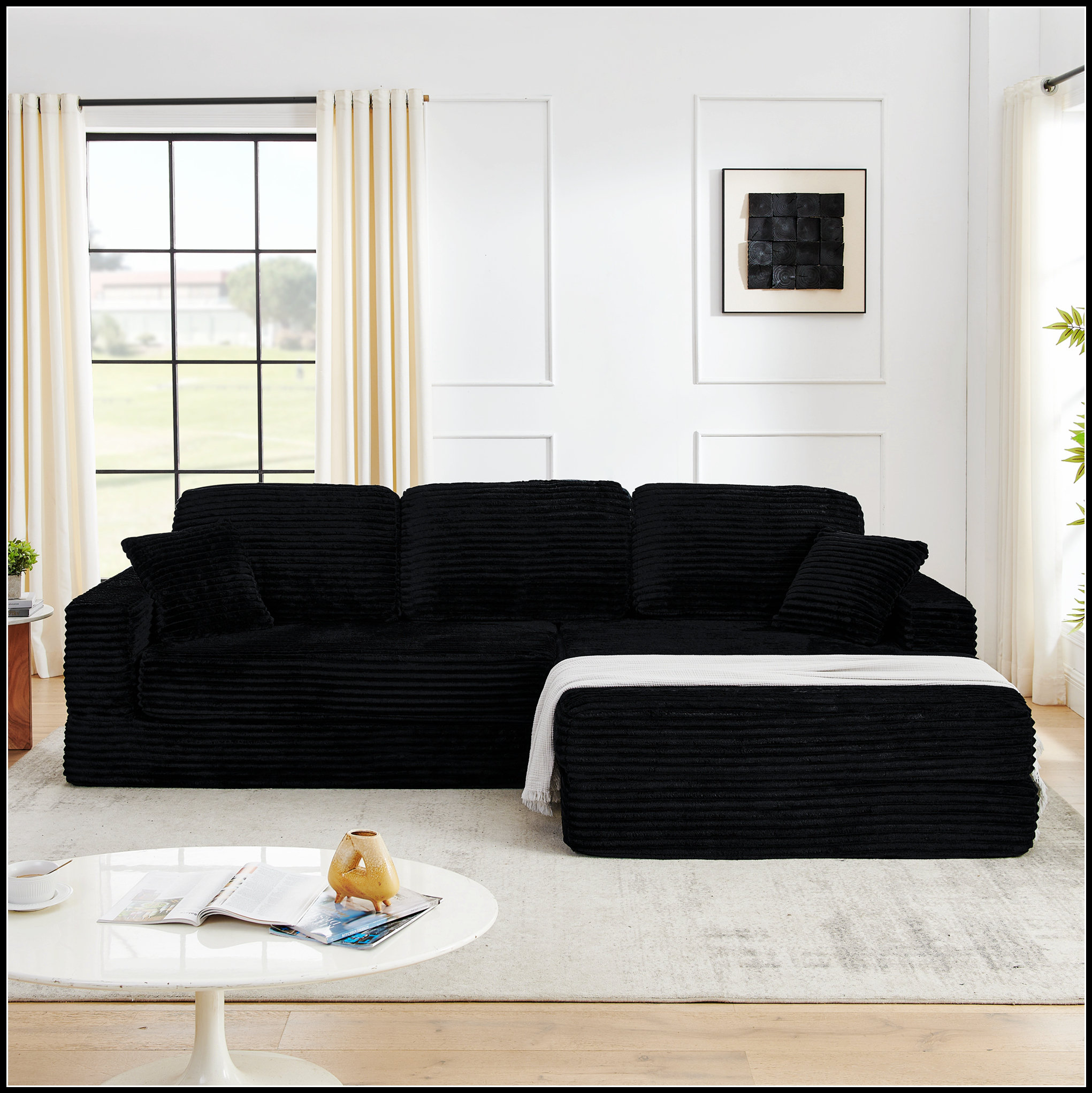 Mercer41 Versatile Modular Sectional Sofa with Transformable Design for ...