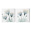 "Cadre de photo tulipe opaque en herbe" par Albert Koetsier, 2 pièces sur toile-32797942