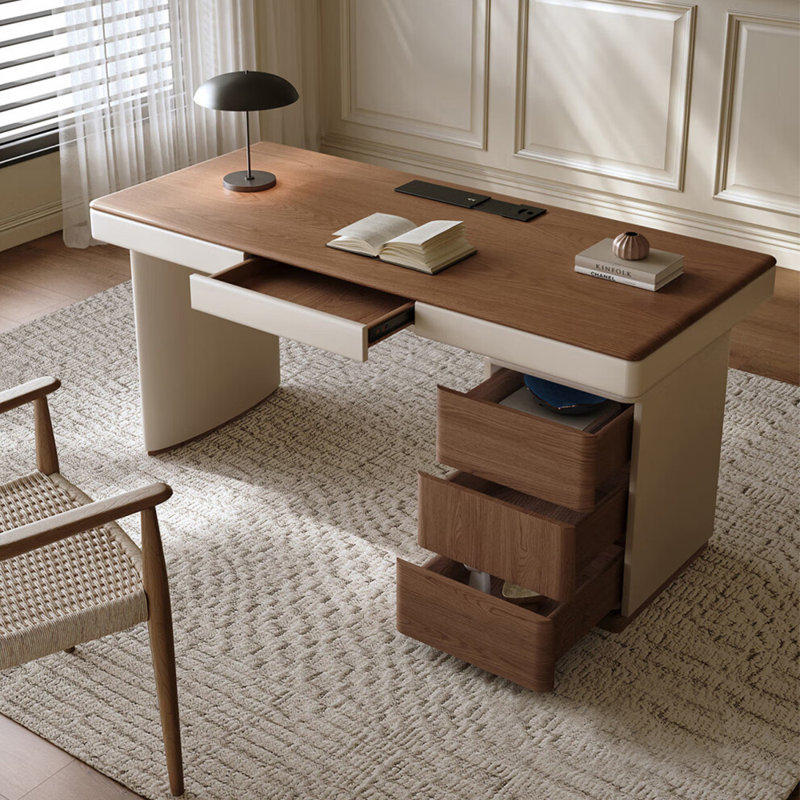 Bureau haut de gamme de style italien, H 29,53 po x l 55,12 po x P 27,56 po