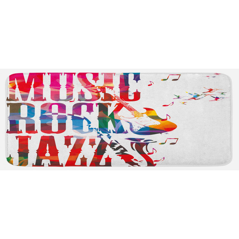 Tapis de cuisine musicale