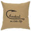 Coussin Wooded River - crocheté - lin naturel-1486213310