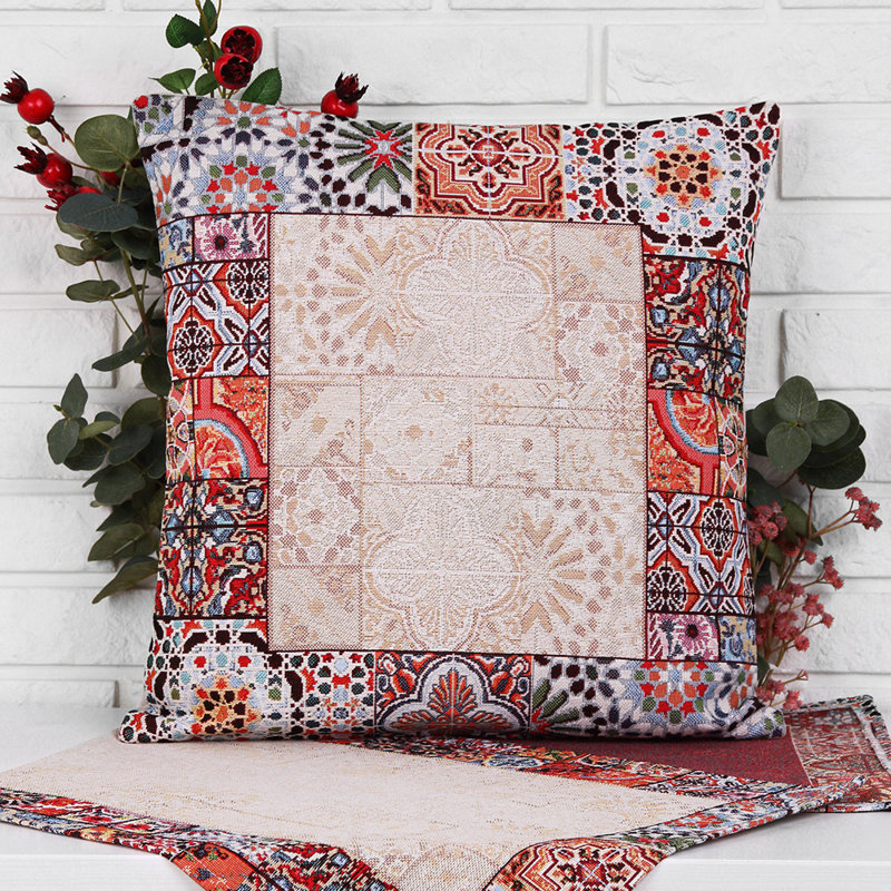 Patchwork Throw Pillow