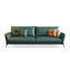 Causeuse-coussin standard en cuir véritable vert foncé-1278661593-1278661598