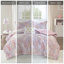 Literie à imprimé métallique ultra doux - double / grand, lavable double / grand
