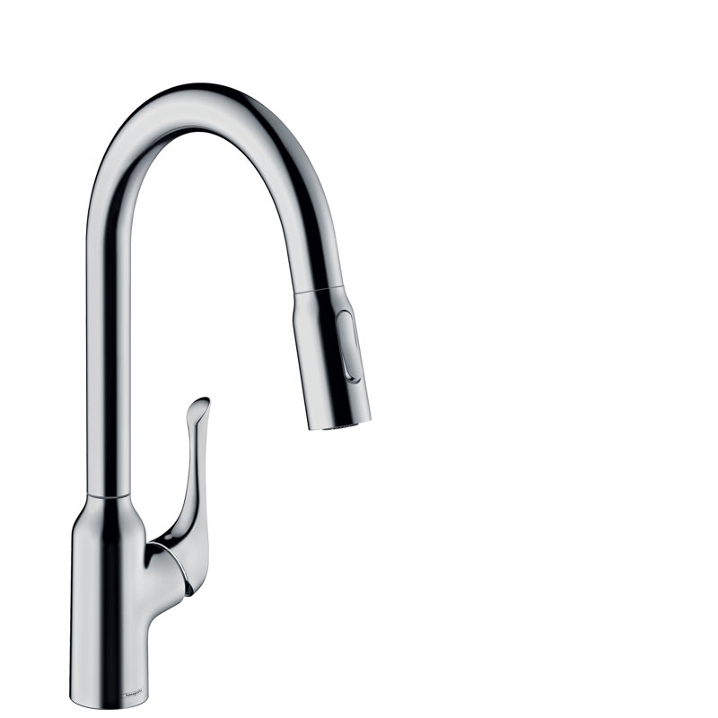 hansgrohe Allegro N HighArc Kitchen Faucet, 2-Spray Pull-Down, 1.75 GPM, Chrome
