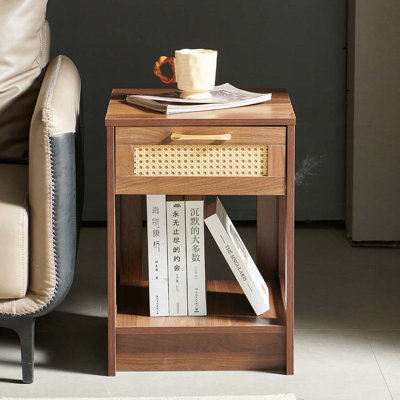 Table de bout avec rangement Aventino