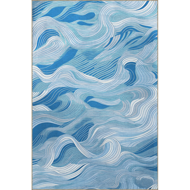 Tapis intérieur / extérieur Kiedis, Rectangle 4 pi 4 po x 6 pi 3 po