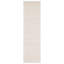 Tapis ivoire fait à la main de couleur unie Sitte-250691047