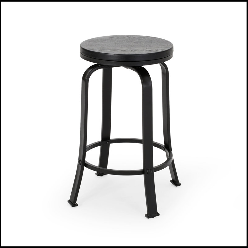 Ensemble de 2 tabourets de comptoir pivotants à hauteur réglable avec capitonnage à losanges et repose-pieds intégré, parfait pour les cuisines et les bars modernes