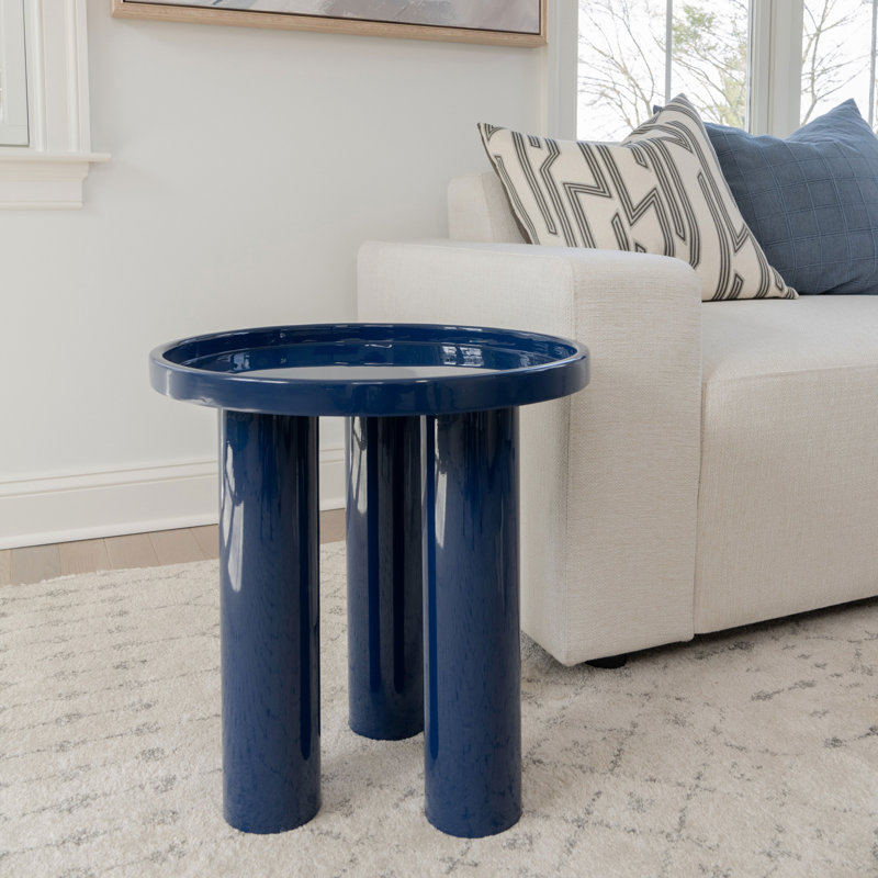 Sofia End Table, Yellow Ochre