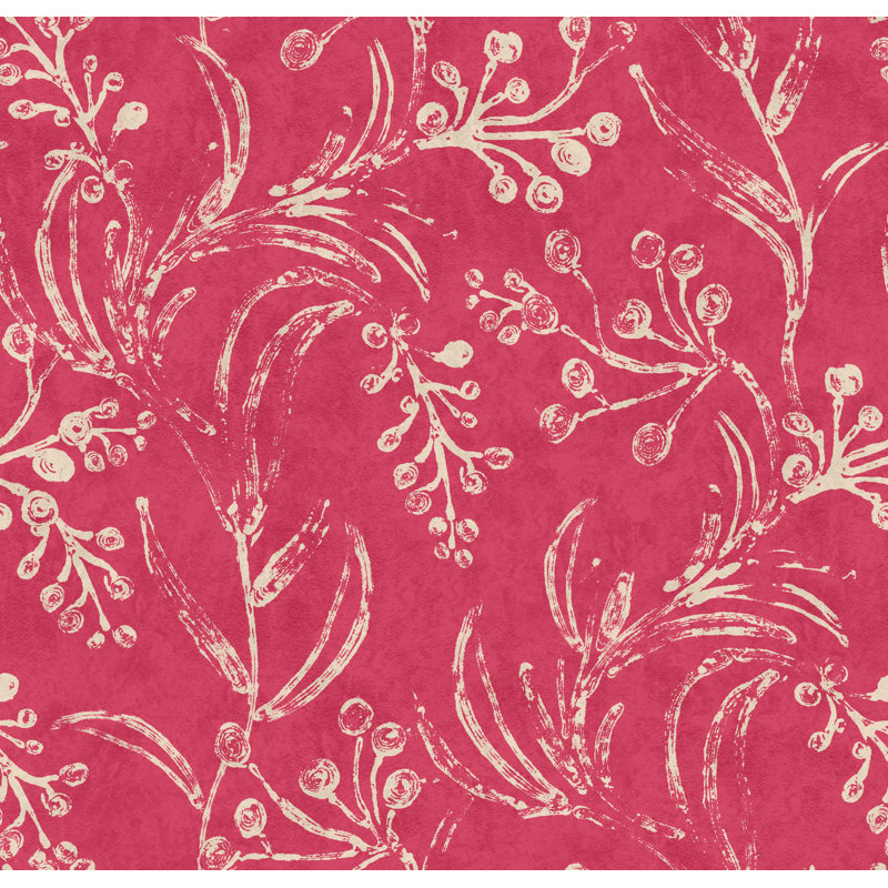 MINNIE KEMP X MINDTHEGAP Wallpaper Roll, Pink/Taupe